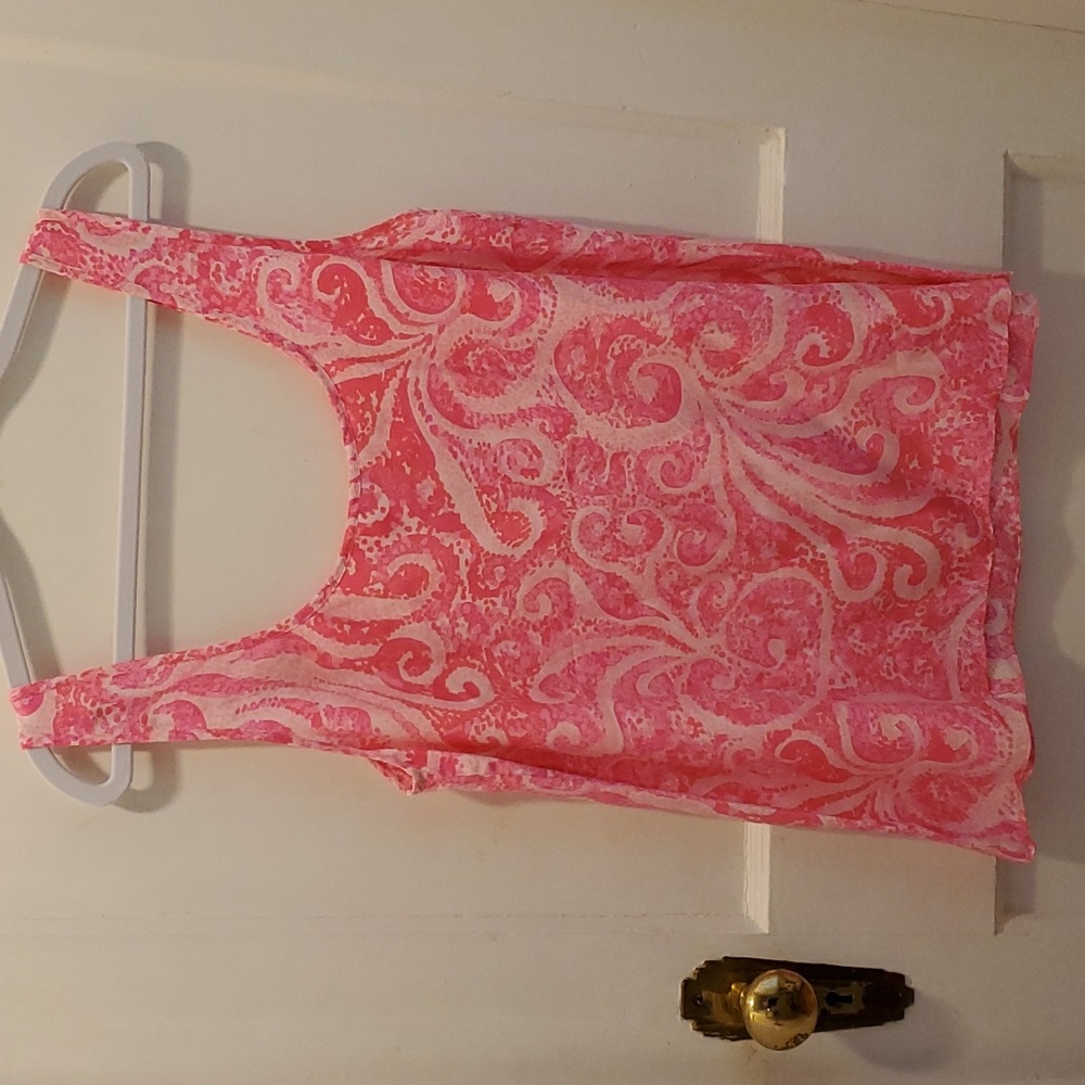 Lilly Pulitzer Silk Tank Top
